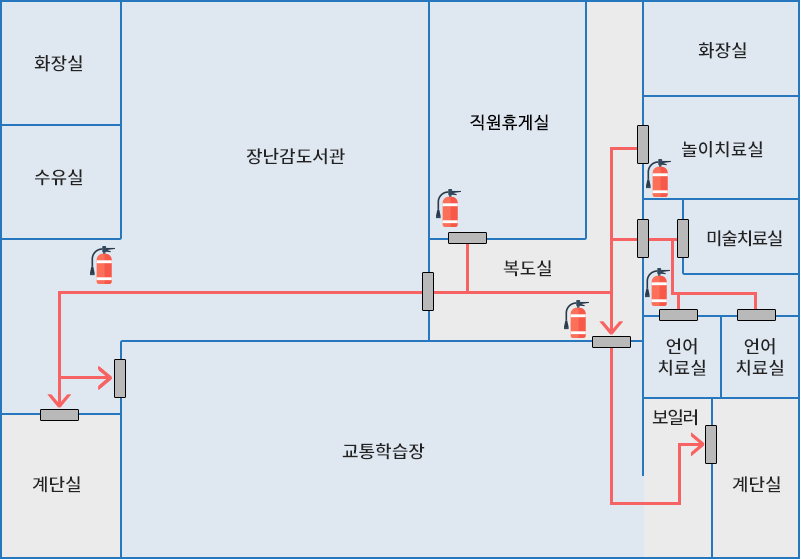 지상3층 시설안내도